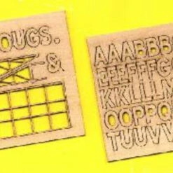 Blair Line 1550 Z/N/HO Scale DIY Rooftop Sign